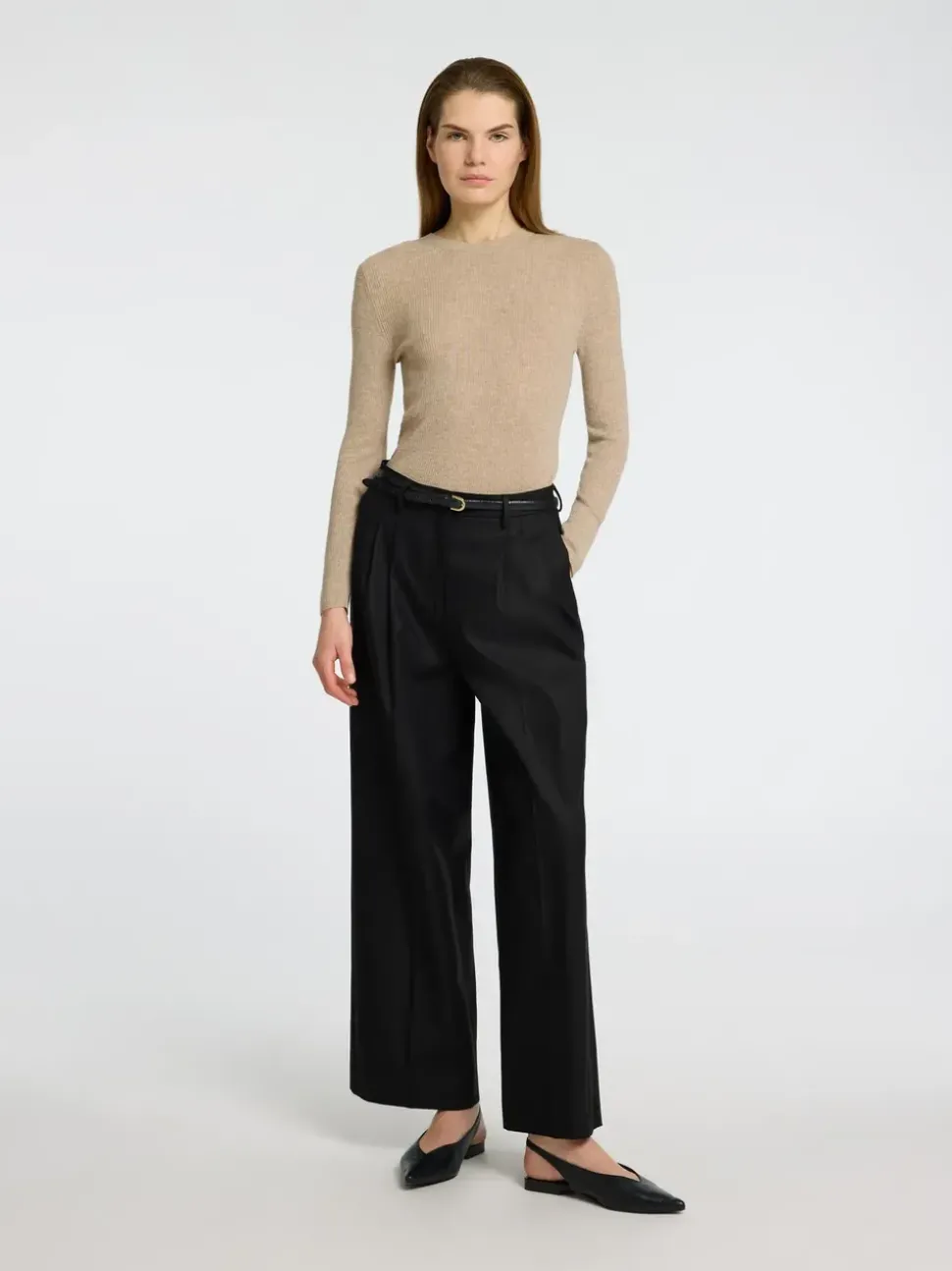 SLFIngrid LS Knit Lano O-Neck NOOS