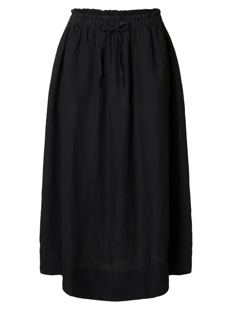 SLFLinna MW Midi Linen Skirt