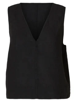 SLFLinna SL Reversible Linen Top