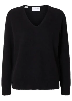 SLFLulu New LS Knit V-Neck NOOS
