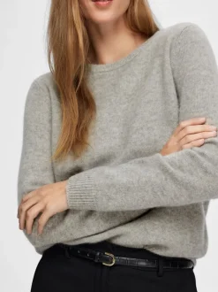 SLFManila LS KNit Cashmere O-Neck NOOS