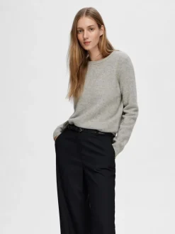 SLFManila LS KNit Cashmere O-Neck NOOS