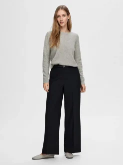SLFManila LS KNit Cashmere O-Neck NOOS