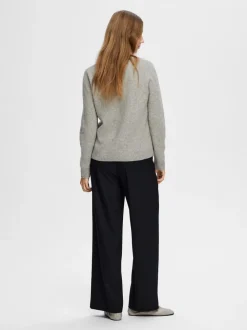 SLFManila LS KNit Cashmere O-Neck NOOS