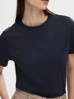 SLFMyessential SS O-neck Tee