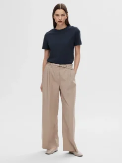 SLFMyessential SS O-neck Tee