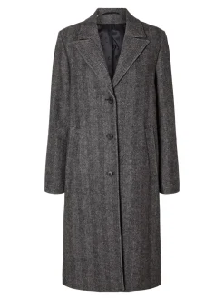 SLFNew Alma Wool Coat Herringbone NOOS