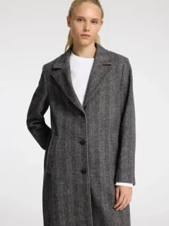 SLFNew Alma Wool Coat Herringbone NOOS
