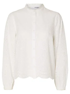 SLFTatiana LS Embr Shirt