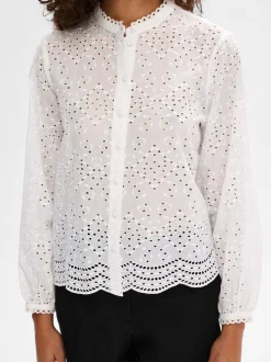SLFTatiana LS Embr Shirt
