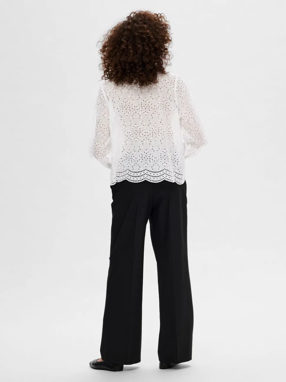 SLFTatiana LS Embr Shirt