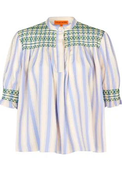 Smocked Gathered Top
