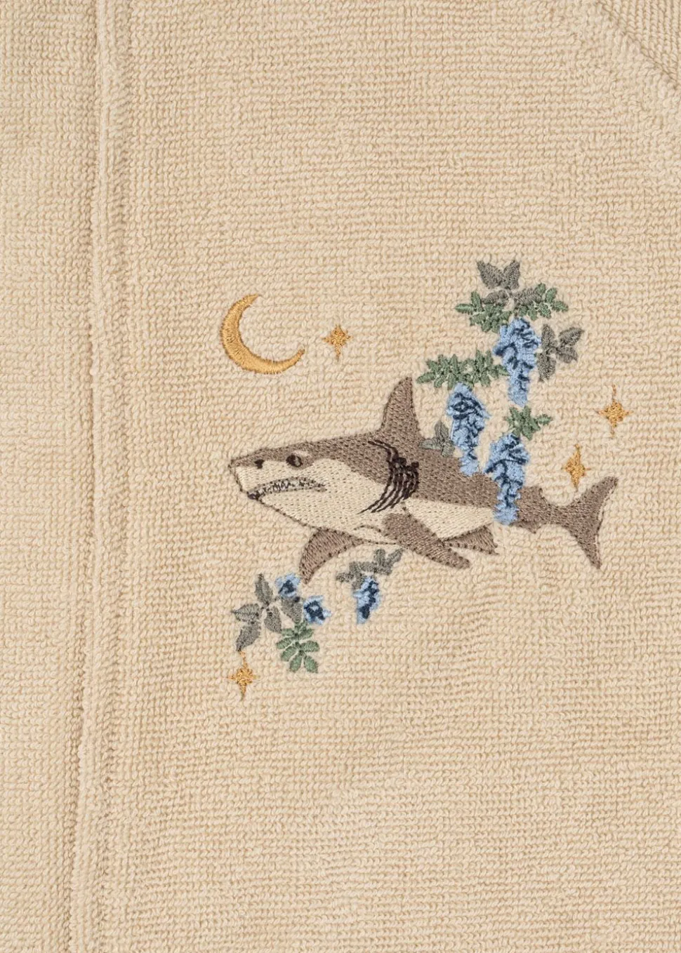 Terry Bathrobe Embroidery Gots