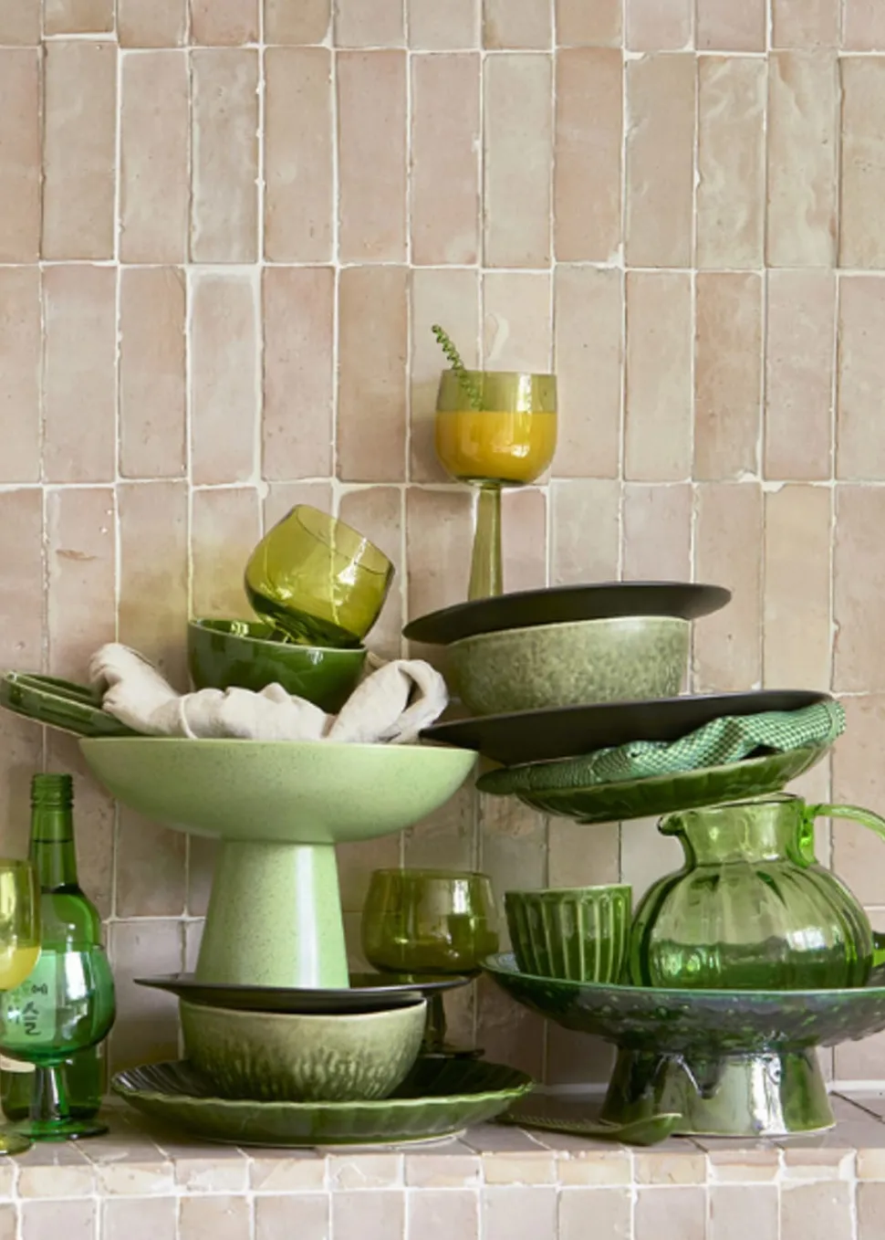 The Emeralds Ceramic Side Plate