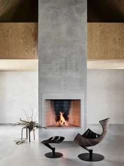 The Lobster Chair with footstool