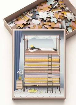 THE PRINCESS AND THE PEA - puzzle 100 pcs