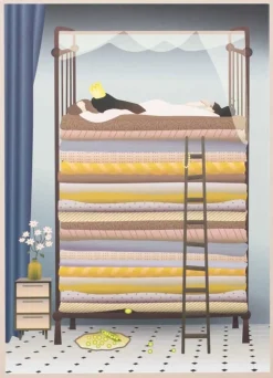 THE PRINCESS AND THE PEA - puzzle 100 pcs