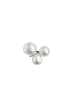 Three Pearl Berries Earring