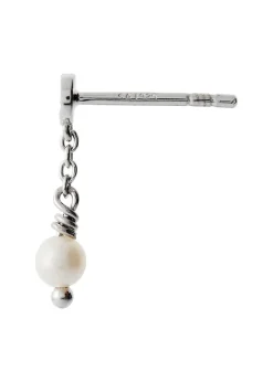 Tres Petit Etoile Earring With Pearl