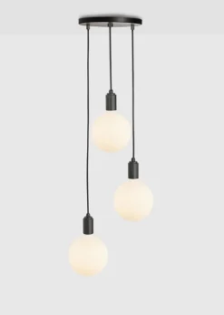 Triple Pendant - White/Black - Sphere IV