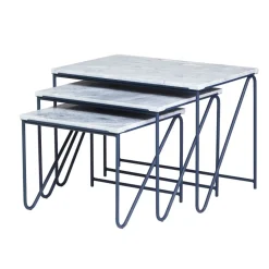 Triptych Nesting Table / By All the way to Paris