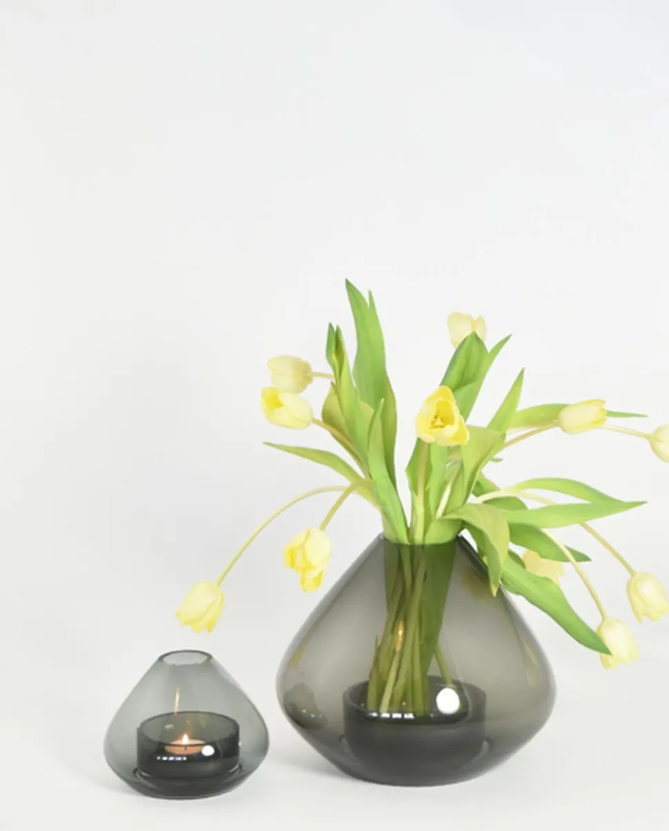 Uno kombineret lanterne og vase