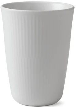 Vit Räfflat - Mugg