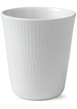 Vit Räfflat - Mugg