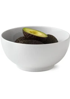 Vit Räfflat - Skålar