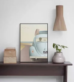 VW BEETLE - plakat
