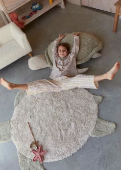 Washable Rug Sea Turtle