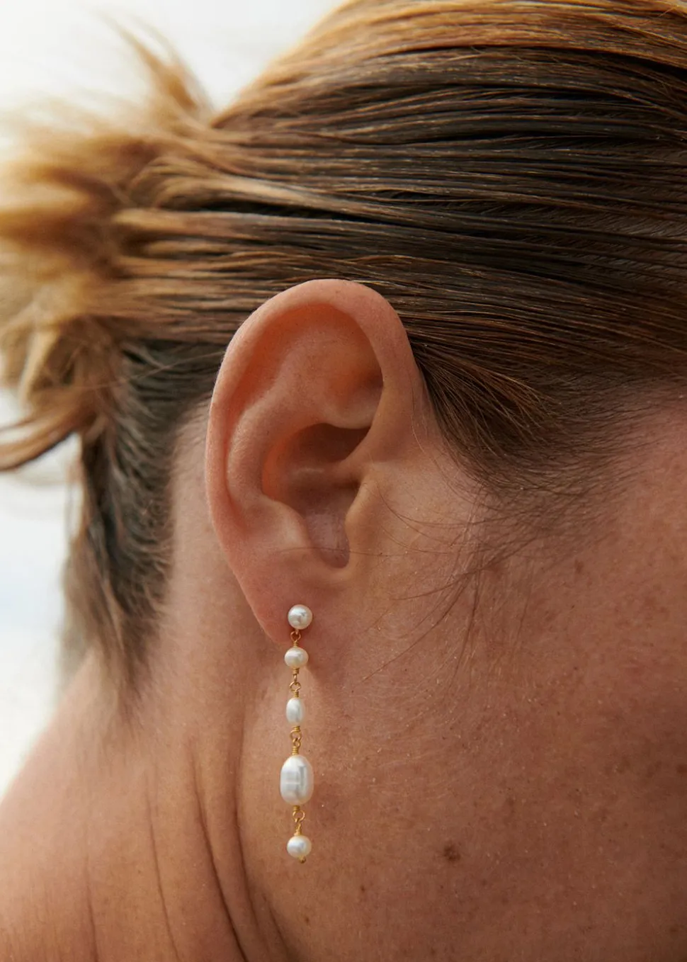 White Dreams Earring