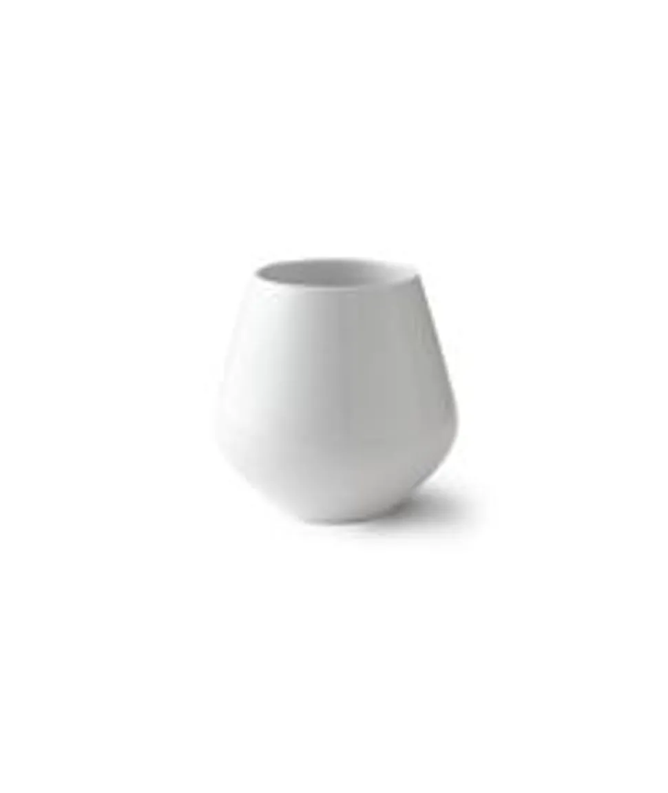 White Fluted - Vase