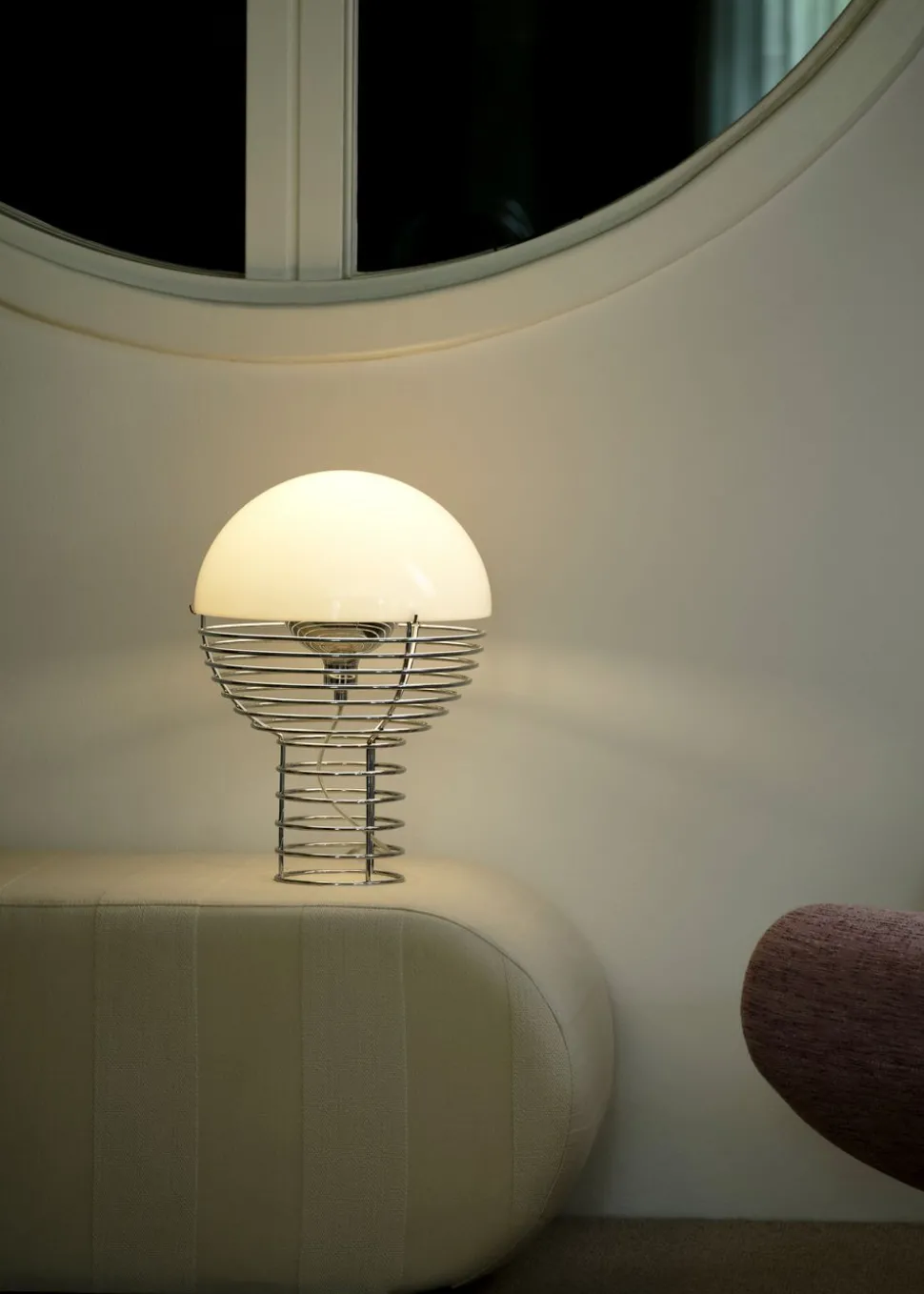 Wire Table Lamp