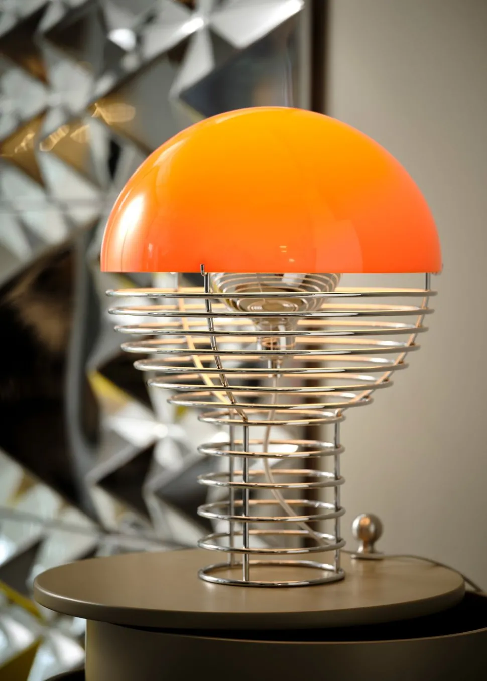 Wire Table Lamp