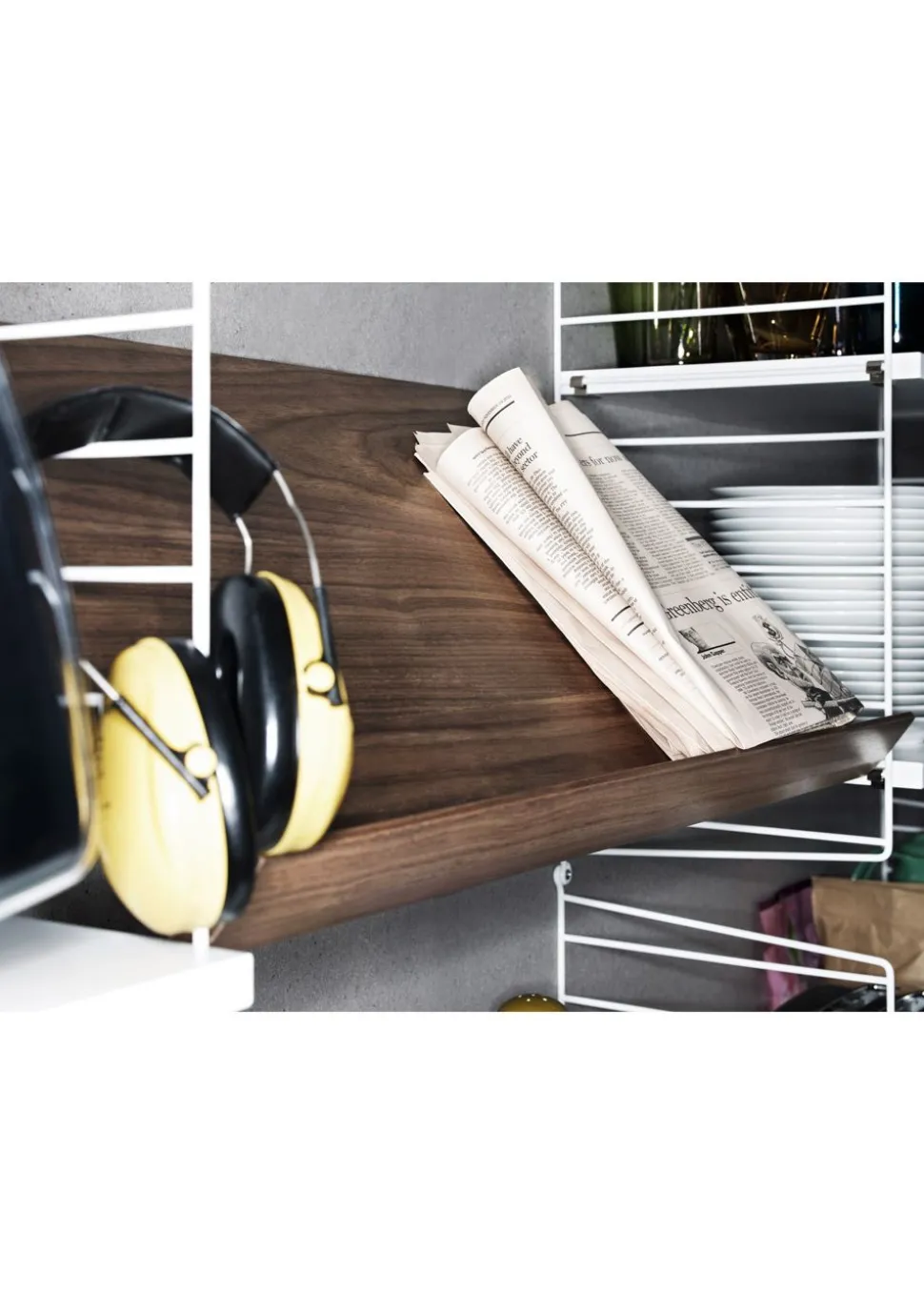 Wood Magazine Shelf