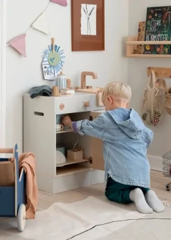 Wooden KIDchen Dishwasher