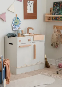 Wooden KIDchen Dishwasher