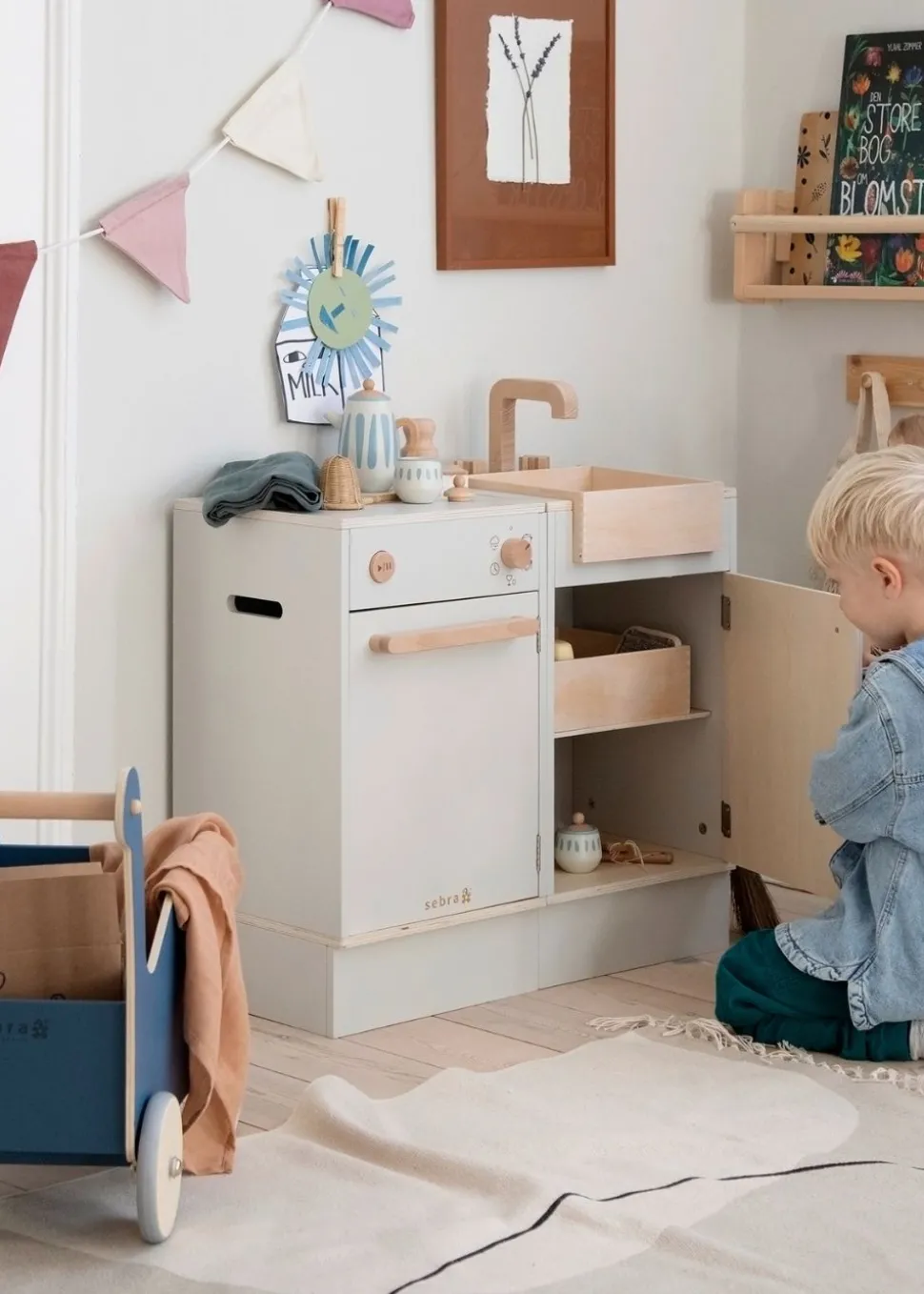 Wooden Kidchen Sink