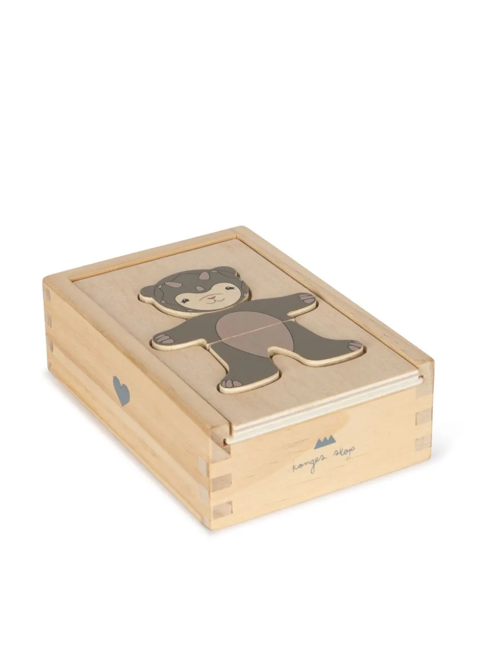 Wooden Teddy Dress-Up Puzzle