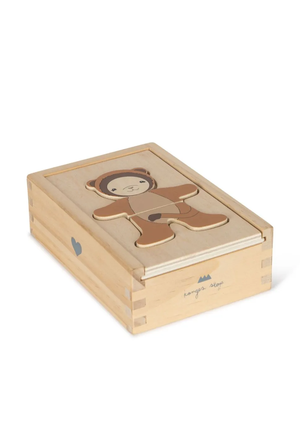 Wooden Teddy Dress-Up Puzzle