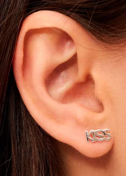Word Kiss Earring